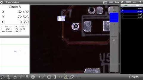 Adding Feature Annotation to the M3 Live Video Image.