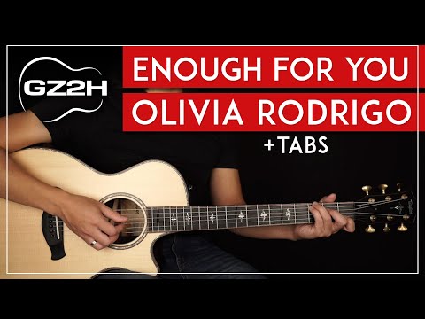 Enough For You Guitar Tutorial Olivia Rodrigo Guitar Lesson |Easy Chords + Fingerpicking|