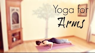 10 Min Yoga Routine to Strengthen Your Arms | Yoga Workout for Arms | ChriskaYoga