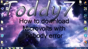 How to download Microvolts with Nobody Error!