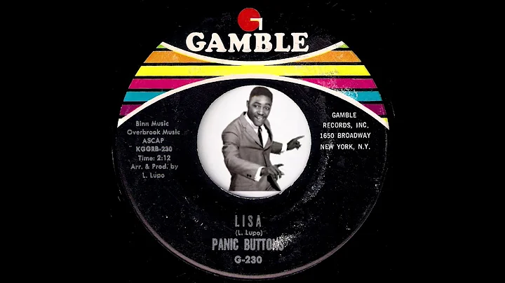 Panic Buttons - Lisa [Gamble] 1969 Soul Jazz 45