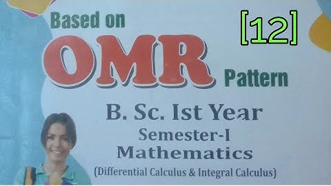 B.sc first semester maths// MCQ for University exam maths// Agra University// dbrau