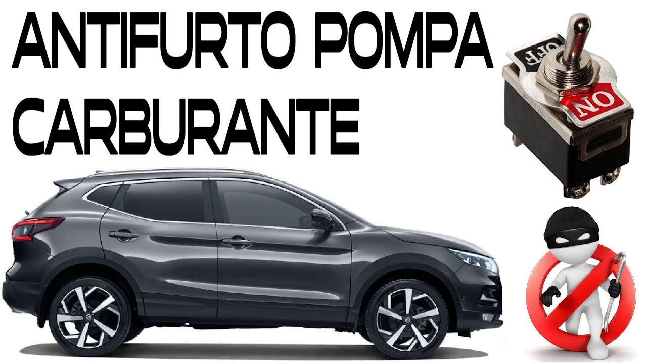 Nissan Qashqai Antifurto Su Pompa Carburante, Anche per altre auto