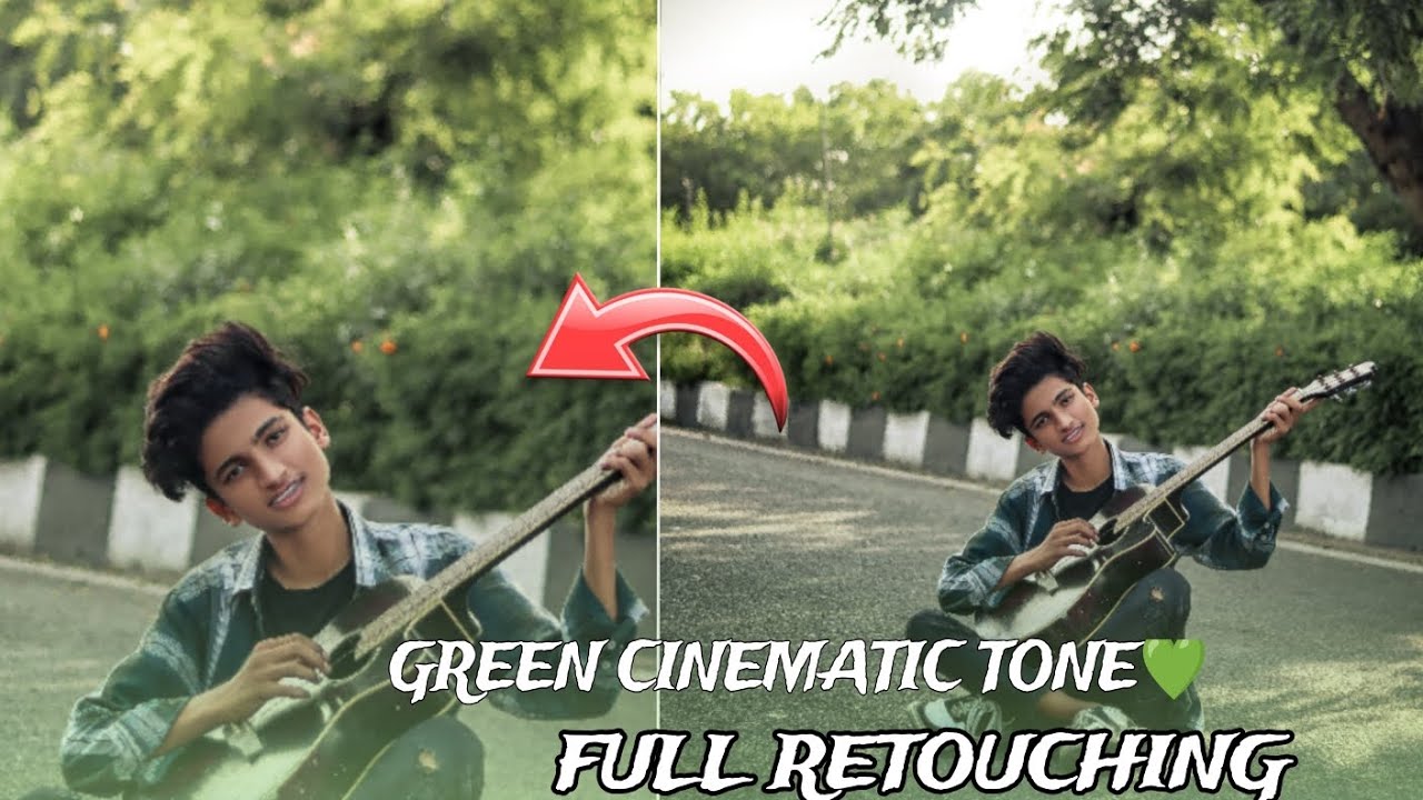 Green Cinematic in Lightroom Mobile: Step-by-Step Complete Retouching Lightroom like a pro!'🤯