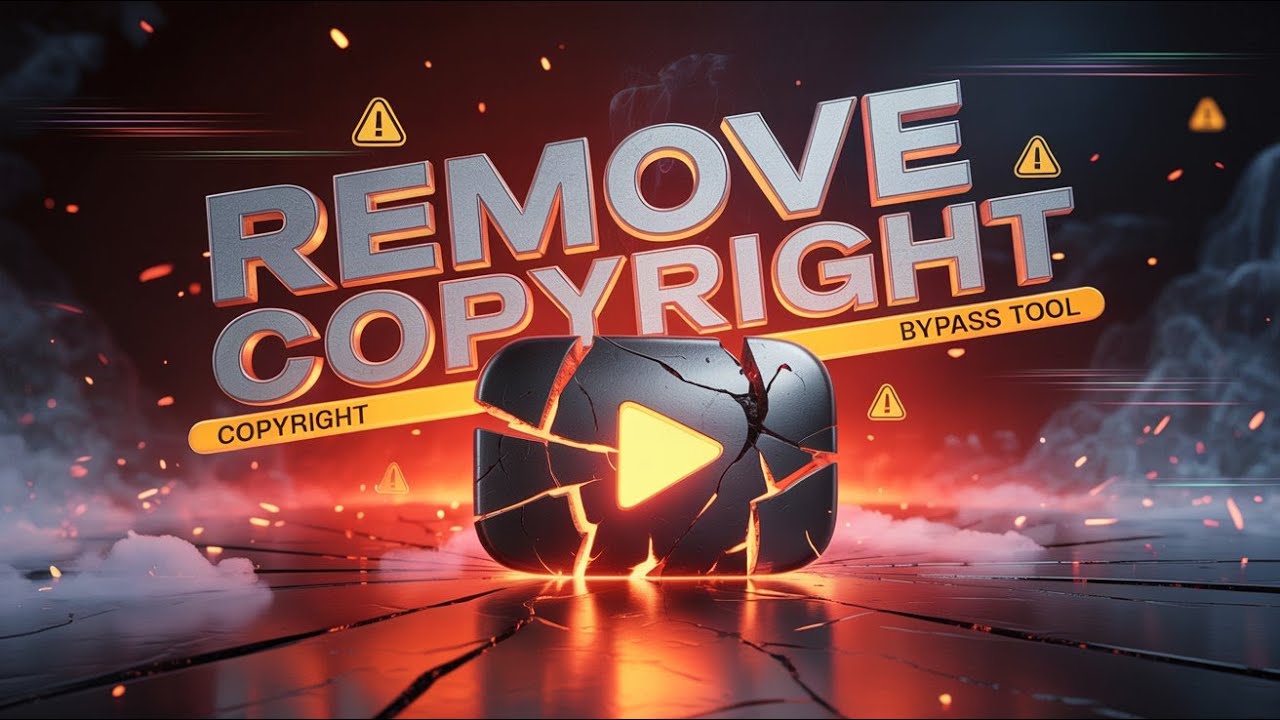 🚫 REMOVE COPYRIGHT ON YOUTUBE 2025 | 100% Working Copyright Bypass Trick!