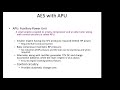 Comprehensive Video Lecture on AES Encryption with APU 🔐
