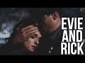 evie and rick | writings on the  wall