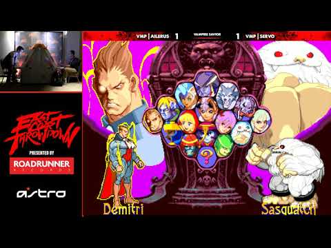Vampire Savior @ ECT 2019 - Top 8 Matches Part 1 - TIMESTAMPS [4K/60fps]