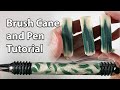 Polymer Clay: Brush Cane and Pen Tutorial