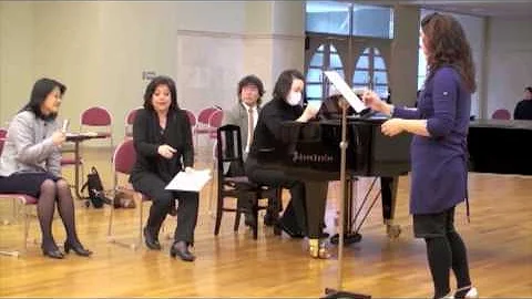 Prof. Claudia Visca's voice lesson