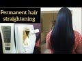 Permanent hair straightening/hair straightening in tamil