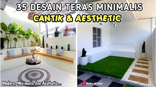 35 DESAIN TERAS RUMAH MINIMALIS YANG CANTIK & AESTHETIC | LINK PEMBELIAN PRODUK ADA DI DESKRIPSI