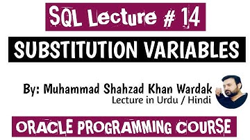 Substitution Variables | How to Use Substitution Variables in SQL | SQL Tutorial for Beginners