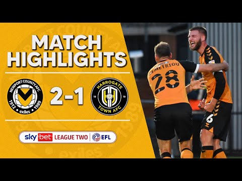 Newport Harrogate Goals And Highlights