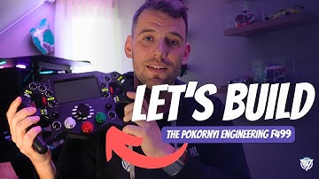 Watch Me Build This HIGH End Sim Racing Wheel: The Pokornyi Engineering F499!