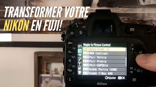 Transformer votre Nikon en Fuji! 📸