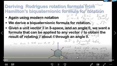 2021 JMM Quaternions I