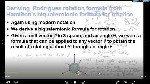 2021 JMM Quaternions I
