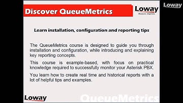 QueueMetrics Monitor for Asterisk Training Program