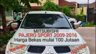 Pajero Sport Dakar Indonesia Di awal tahun 2020 ini Mitsubishi Pajero Sport Dakar 4x2 masih sama mod. 