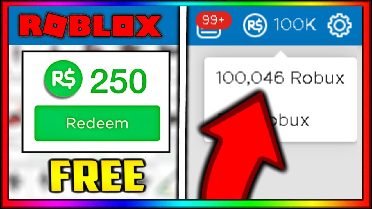 The Easiest Way To Get Free Robux On Roblox Working 2019 Youtube