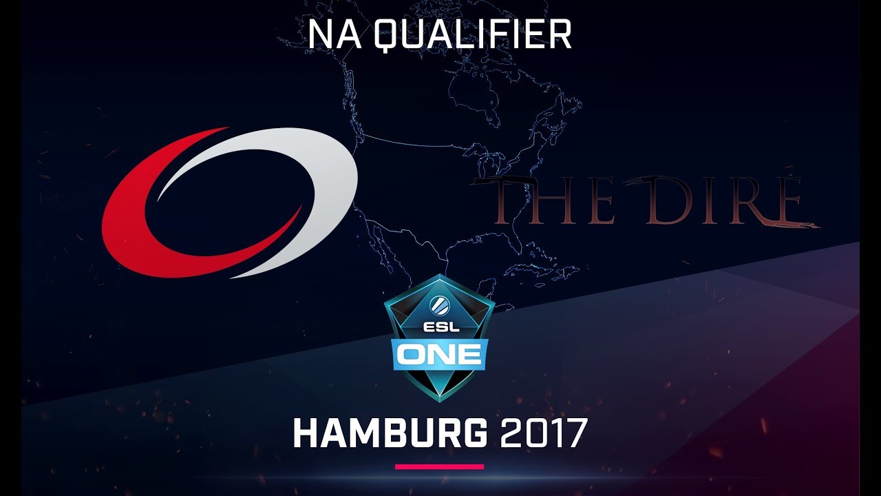 Dota 2 - compLexity vs. The Dire [Game 1] - Quarterfinals - NA Qualifier - ESL One Hamburg 2017