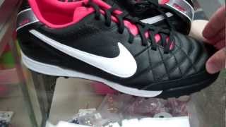 Nike Natural IV LTR Turf (Black/Metallic Cool Red/White) YouTube