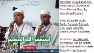 Sudilah Maha Pengasih ampunkan umat Kekasih & Istighfar Kabir