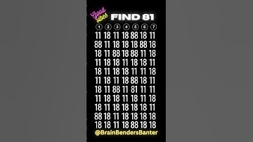 Are You Smart Enough to Solve This Number Puzzle? #shorts