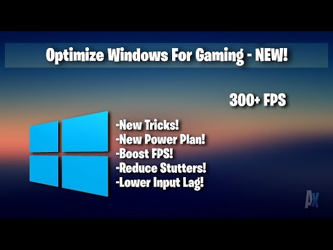 How To Optimise Windows For GAMING U0026 Performance!