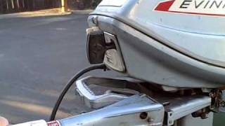 1967 Evinrude Fisherman 6hp tank run