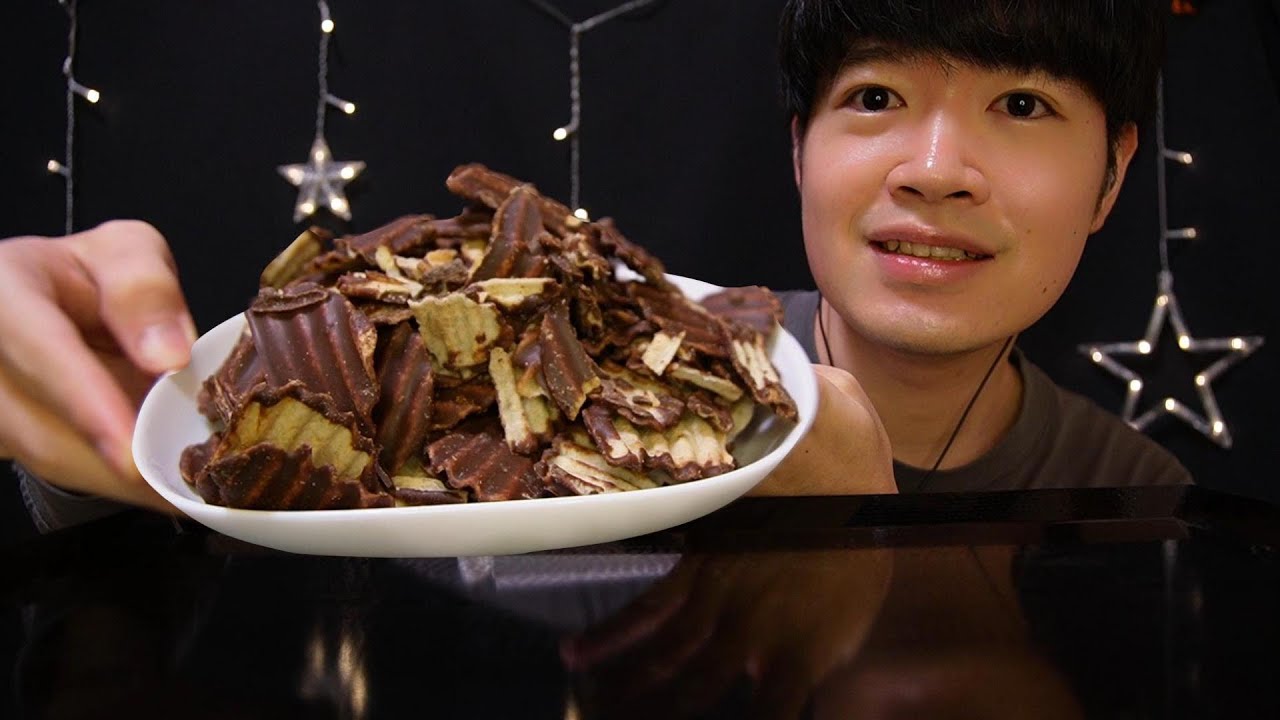 今まで食べた中で１番良いポテトチップスを食べる音【ASMR】