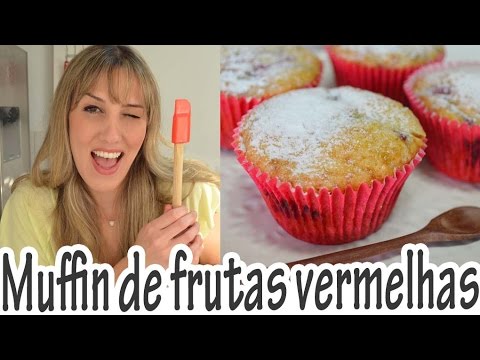 Vídeo: Muffins Com Mascarpone E Frutas Vermelhas
