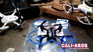 Hubsan X4 Accelerometer Calibration for Level Flight, Cali~Bros
