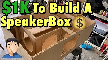 Car Audio HOW MUCH IT COST TO BUILD A LOUD CUSTOM 4TH ORDER BANDPASS SUB BOX 💰