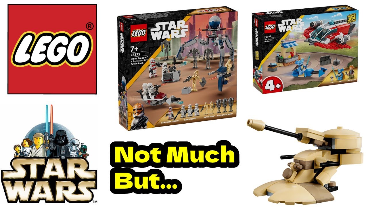 LEGO Reveals New 'Star Wars' Clone Wars Era Battle Pack and 'Young Jedi  Adventures' Sets for 2024 - Star Wars News Net