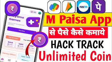 M Paisa App Se Paise Kaise Kamaye | M Paisa App Hack Track | M Paisa App Unlimited Coin 💸