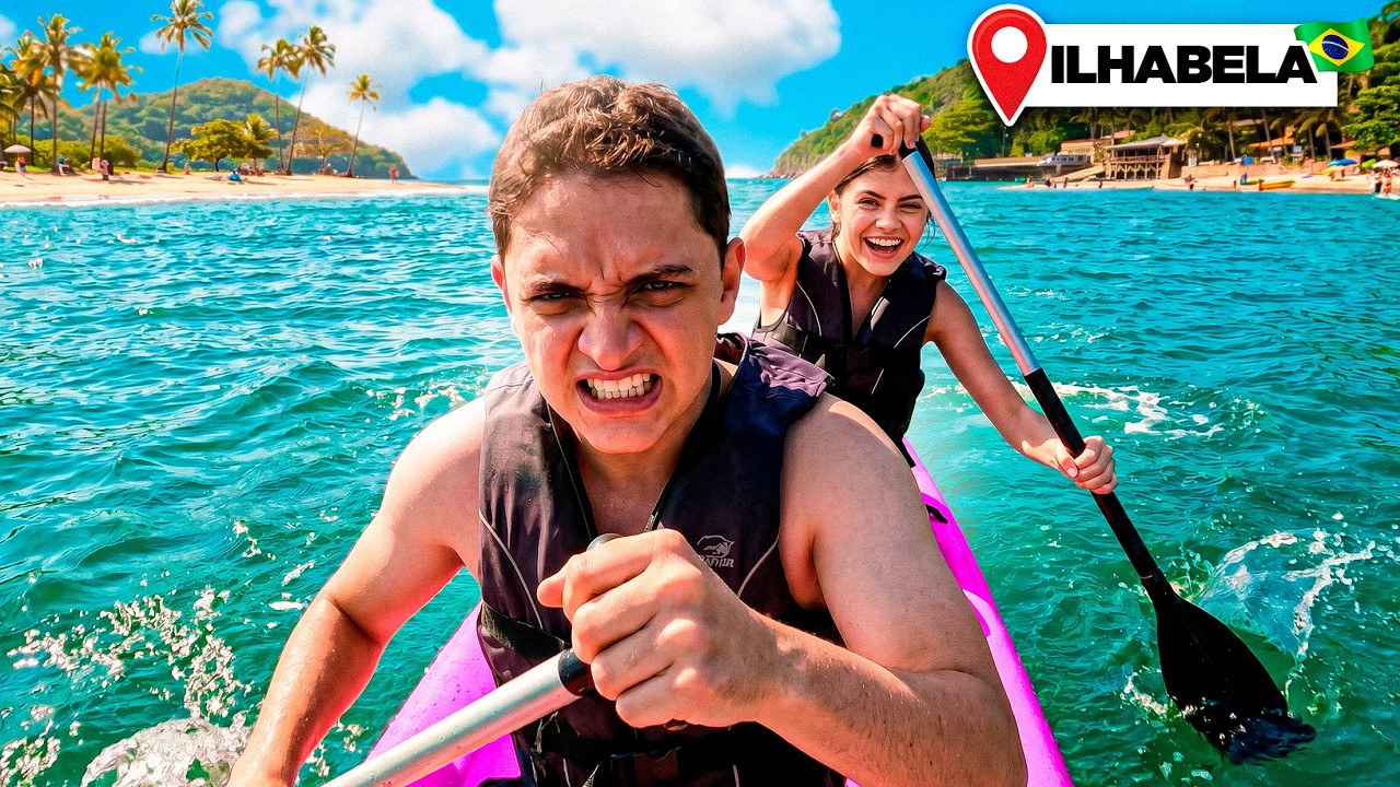 VIAJEI PRA PRAIA MAIS LINDA DO BRASIL