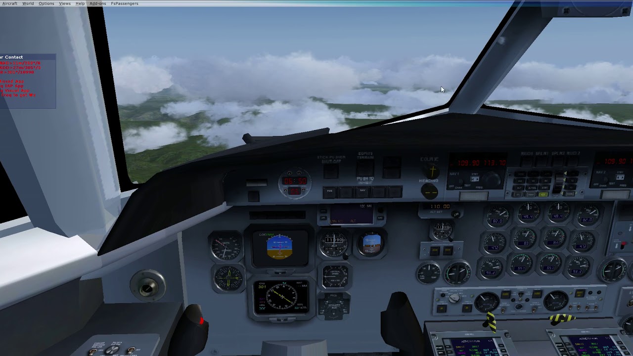 Full descent into Tamworth using Radar Contact YouTube