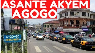 Welcome To ASANTE AKYEM AGOGO - The NATURALLY WALLED Town in Ghana.