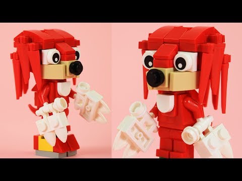 Knuckles LEGO Custom #knuckles #sonic #lego #legocustom #clay #minifig, do you know the way