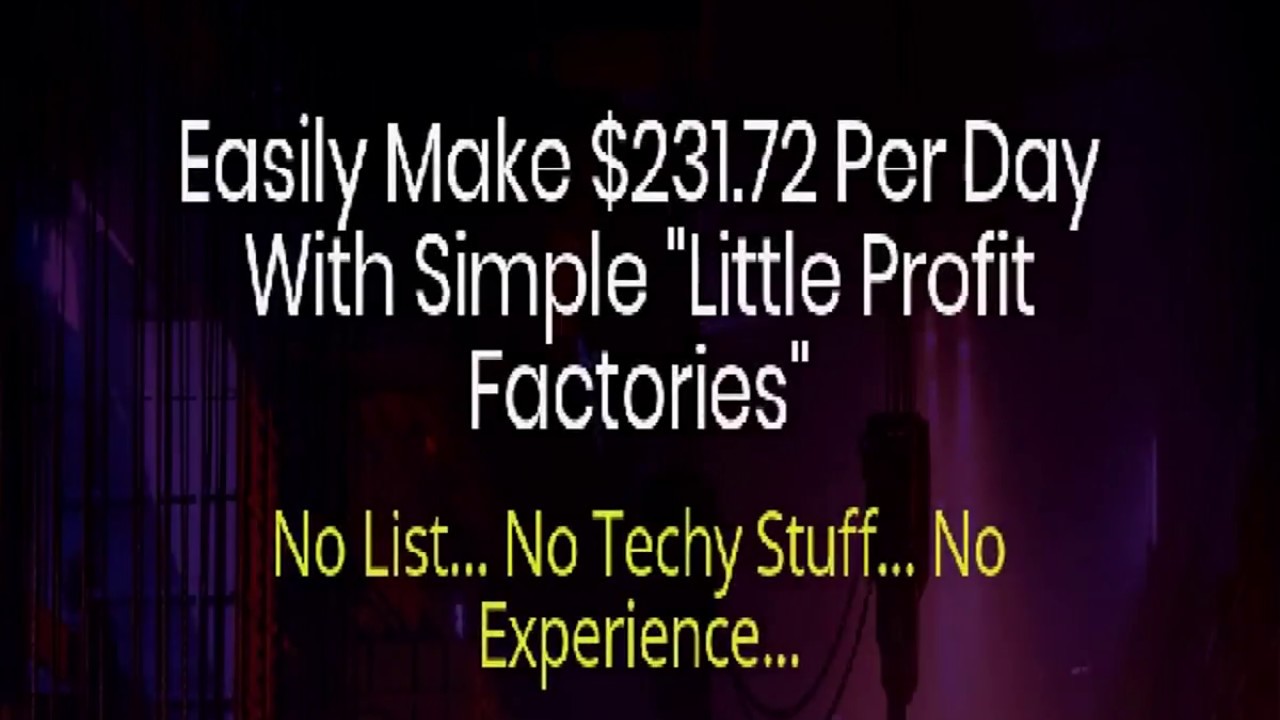 The Profit Factory Review - Make Money Online 2018