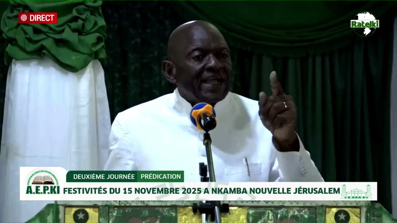 PREDICATION DU 16 NOVEMBRE 2025 A NKAMBA AVEC LE REVEREND BADILA DANIEL LIBRE