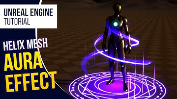UE5 l Helix Aura Effect l Niagara VFX Tutorial l Unreal Engine 5