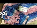 Crochet Baby Blanket| Easy Crochet Baby Blanket for Beginners