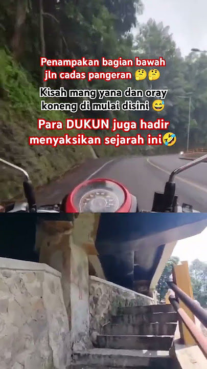 Kisah viral jln cadas pangeran dngn mang yana dan oray koneng #darianakdesa #shorts #cadaspangeran