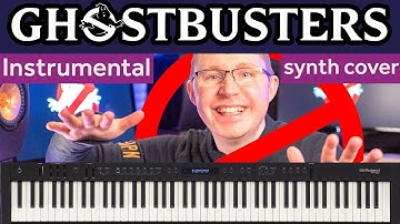 Ghostbusters synth cover
