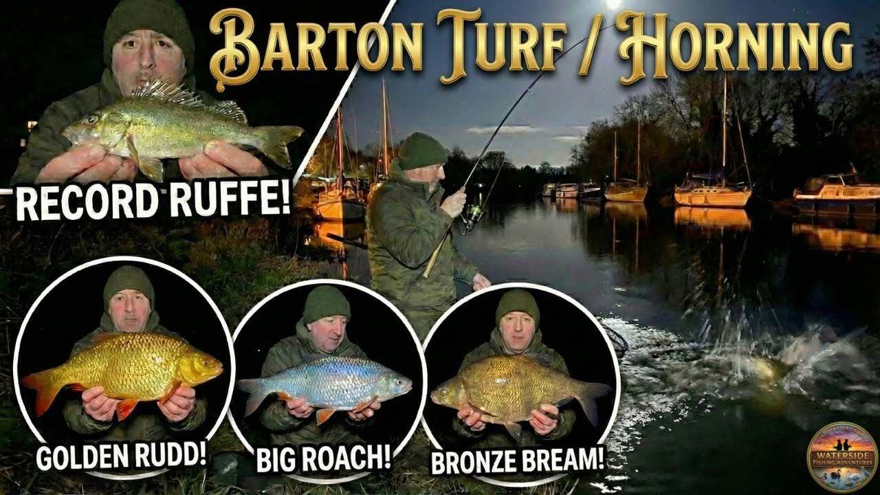 WORLD RECORD RUFFE! 🎣🔥 | INSANE FISHING ACTION | Big Rudd,big Roach ...