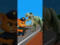 dinosaur and police #animation #lightningmcquee #squidgamchallenge #automobile #zombie #zombiestyle