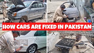 How Cars are fixed in Pakistan | Car market tour in Islamabad, Pakistan